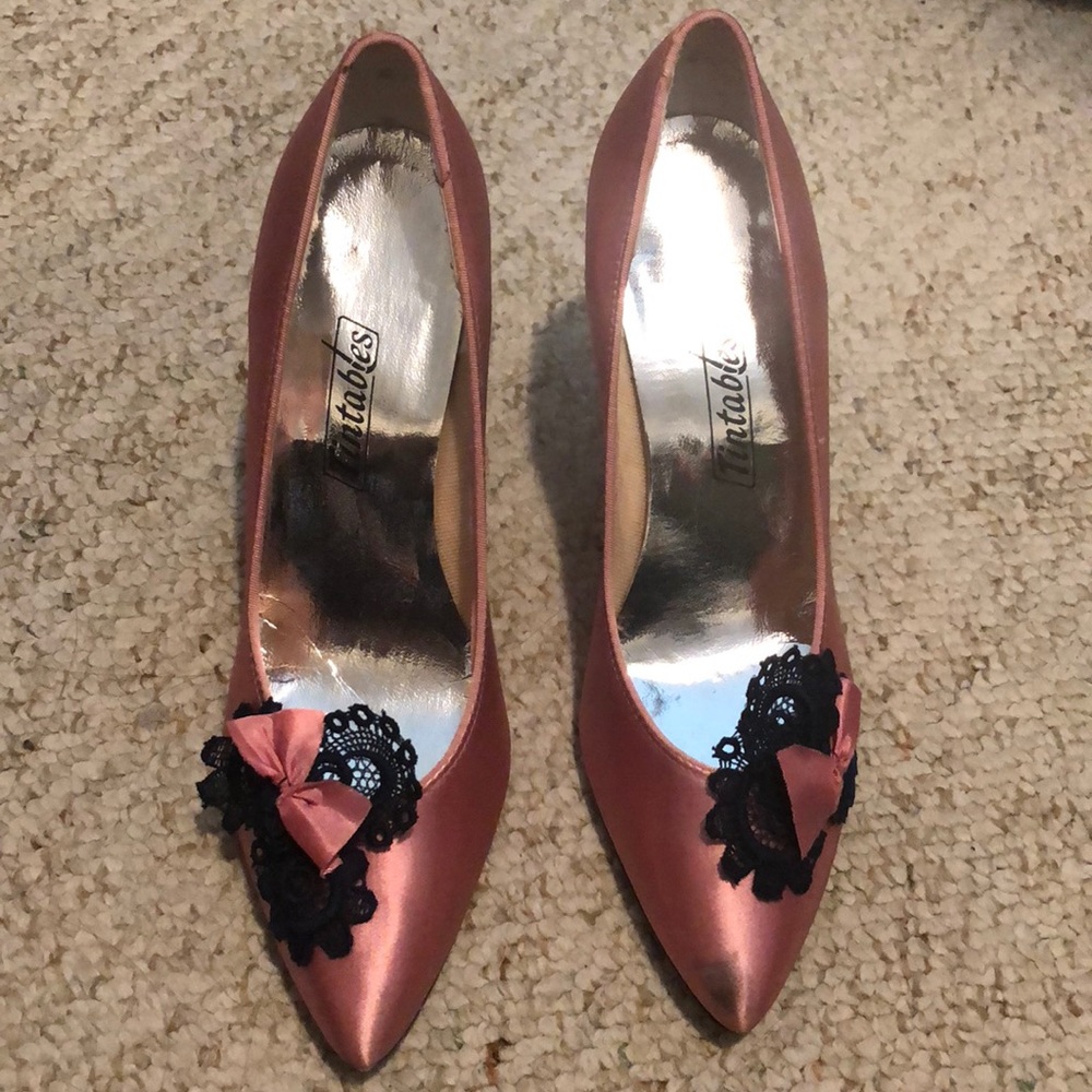 Vintage Tintables dress heels (pink)
